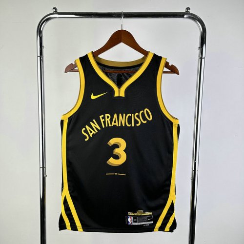 NBA 3 Chris Paul Golden State Warriors 2023-24 City Edition Maillot